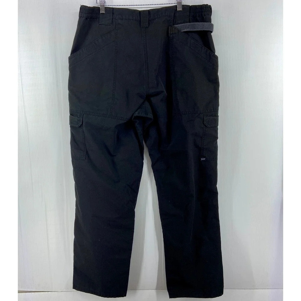 511 Tactical Mens Taclite Pro Ripstop Cargo Pants Black Size 40x34‎